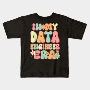 Groovy in My Data Engineer Era Data Engineer  Retro Kids T-Shirt